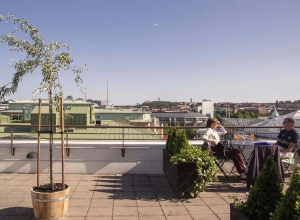 Takbar Odins TAK at Hotel Odin i Göteborg