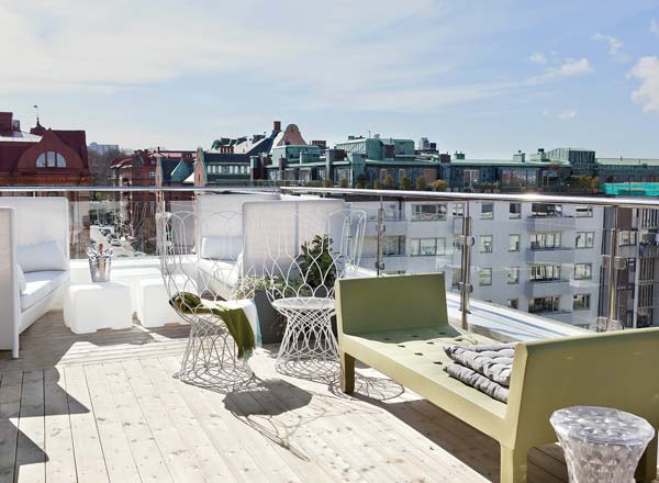 Takbar Ruby Rooftop Bar at Scandic Rubinen i Göteborg