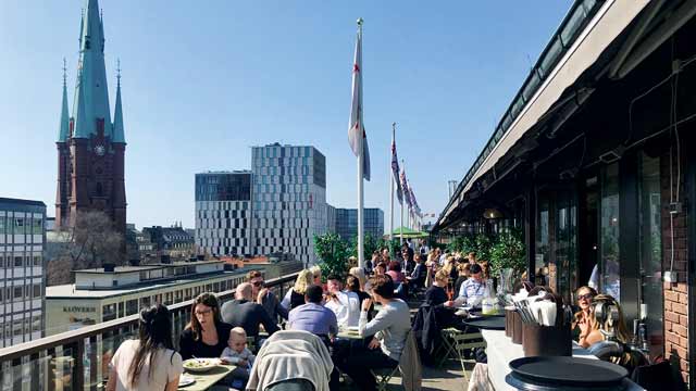 Takbar Pane Fresco i Stockholm