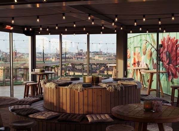 Takbar Freyja + Söder i Stockholm