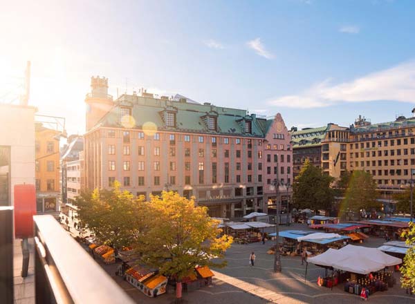 Takbar La Terrazza at Italienskan i Stockholm