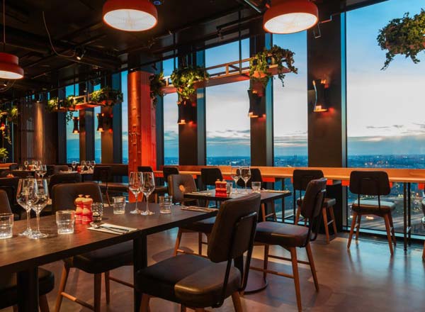 Takbar Sjöstaden Skybar i Stockholm