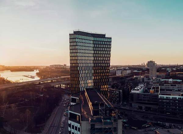 Takbar Sjöstaden Skybar i Stockholm