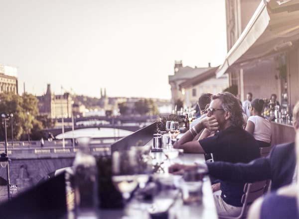 Takbar Strömterrassen & Guldterrassen i Stockholm