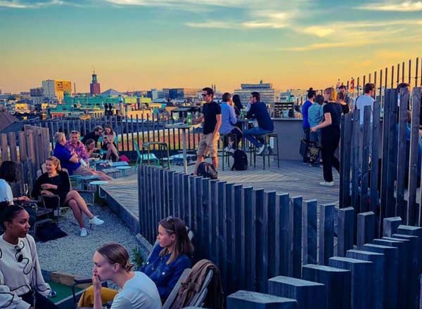 Takbar Takpark by Urban Deli i Stockholm